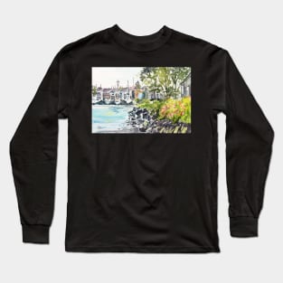 Crab Cove in Alameda Long Sleeve T-Shirt